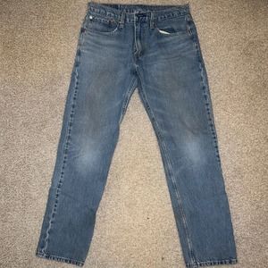 Levi's Men's 502 Jeans 31X30 Blue Taper-Fit Denim Pre-Owned